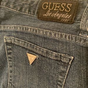 Guess Los Angeles: Dark wash, skinny leg